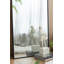 Miroir mural noir surdimensionné 28 po x 74 po sur toute la longueur avec silhouette en arche et cadre en fer-780125544-749860622