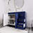 41.73228'' Single Bathroom Vanity with Acrylic Top-89141057