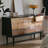 Modern Solid Wood Accent Cabinet