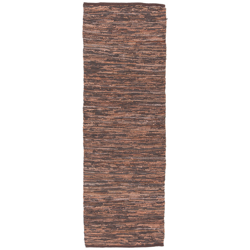 Saket Handmade Cotton Area Rug, Runner 2'6" x 7'6"