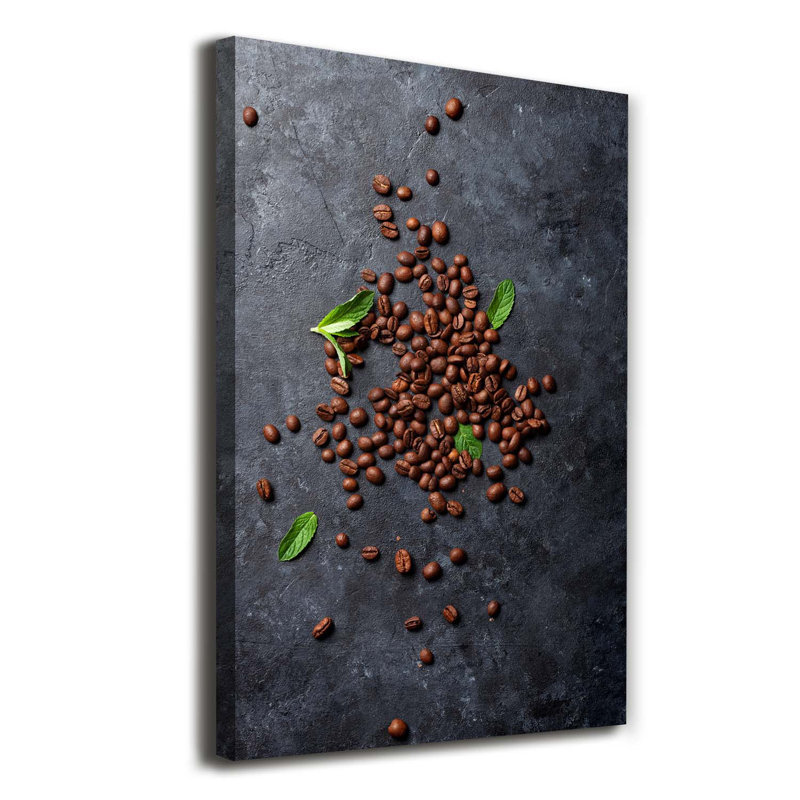 Coffee Beans - Wrapped Canvas Print