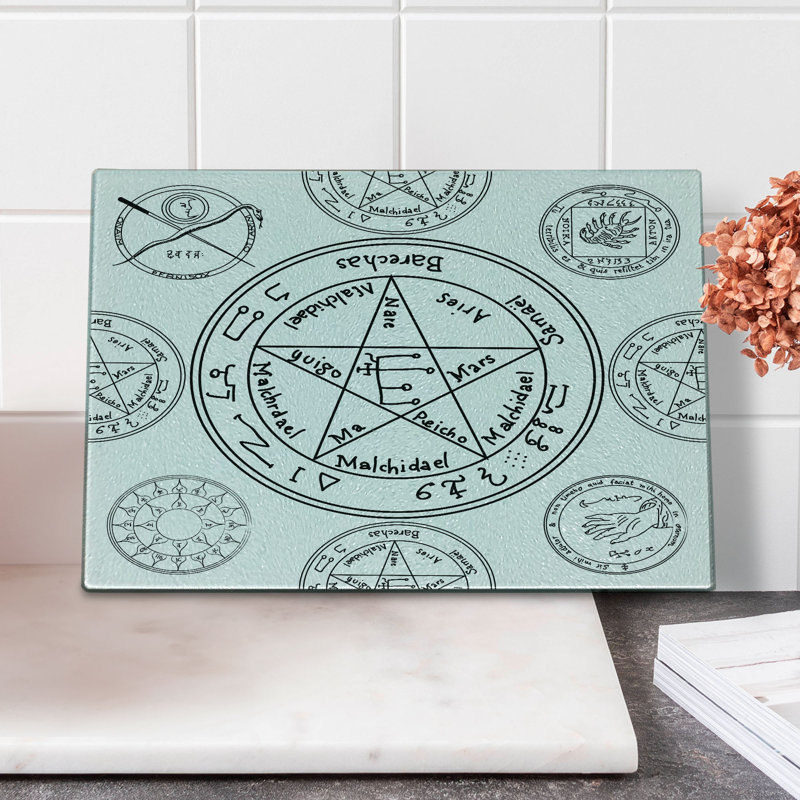 Planche à découper Ambesonne Pentacle