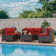 6-Person All-Weather Wicker Modular Patio Conversation Set with Cushions