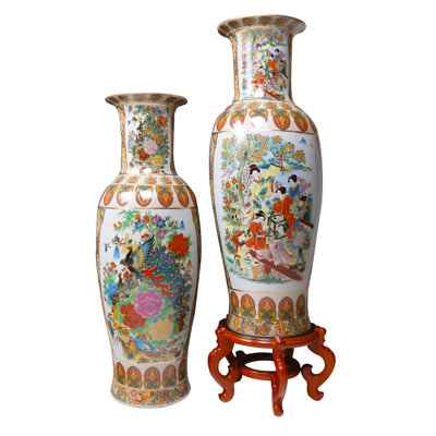 Vase de plancher Oriental Furniture Warehouse