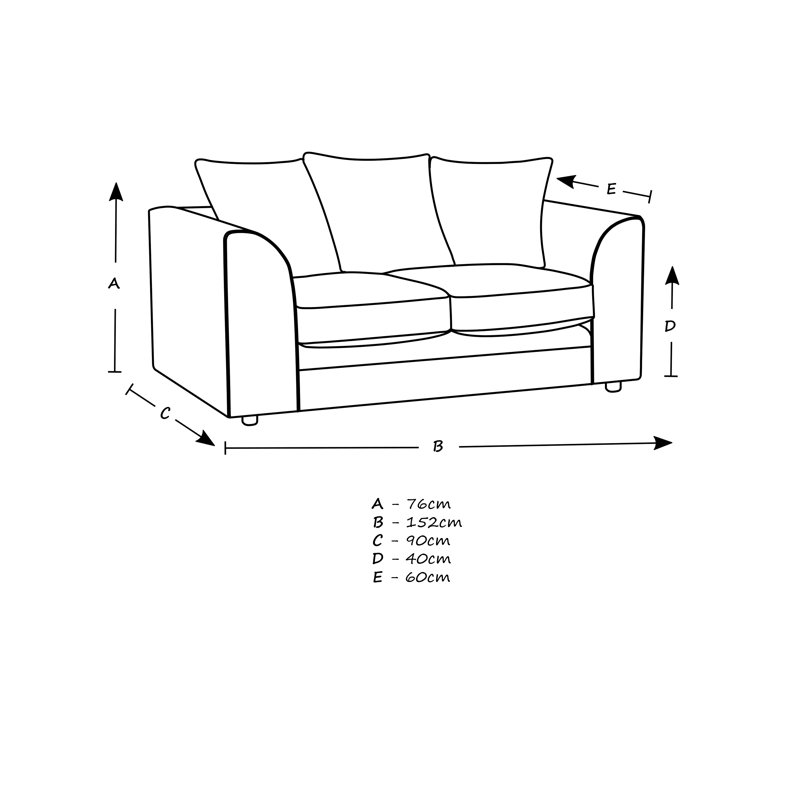 2 - Piece Living Room Set, Chocolate