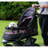 Pet Gear No-Zip NV Pet Stroller for Cats/Dogs, Easy Entry, Gel-Filled Tires, Plush Pad, Cover Incl.-10410895