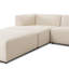 Lawndale 3PC LAF Sectional W/ Ottoman-Saxon Charcoal-916952861-916952860