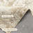 Sarah Modern Abstract Machine Washable Area Rug with Non-Slip Backing-1933674516