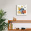 Toile épique Graffiti «Fall Flair 3» par Anne Tavoletti, 18 po x 18 po-815999116
