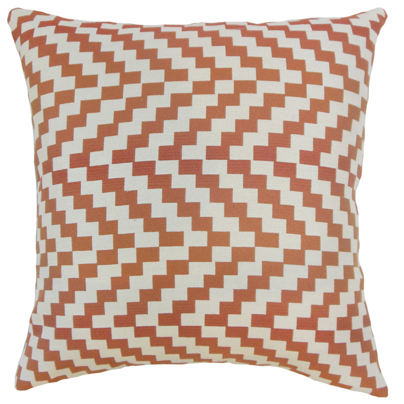 Fai Geometric Reversible Throw Pillow