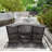 Caswell Metal Bar Counter