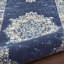 Tapis oriental bleu / blanc Burnie-1073967812