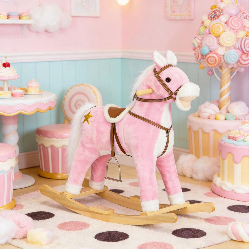 «Toddler Ride On Horse Toy», cheval à bascule