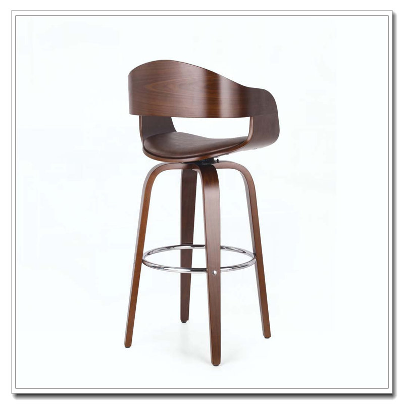 Tabouret de bar, Marron foncé