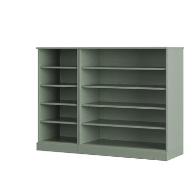 Armoire de rangement à chaussures 100% en bois massif avec tablettes réglables, rangement modulaire pour vestibule, l 48 po x H 35,75 po