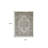 7' X 10' Ivory Floral Power Loom Area Rug
