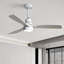Ventilateur de plafond moderne à 3 pales de 52 po avec télécommande et ensemble d'éclairage Nicola-401489832