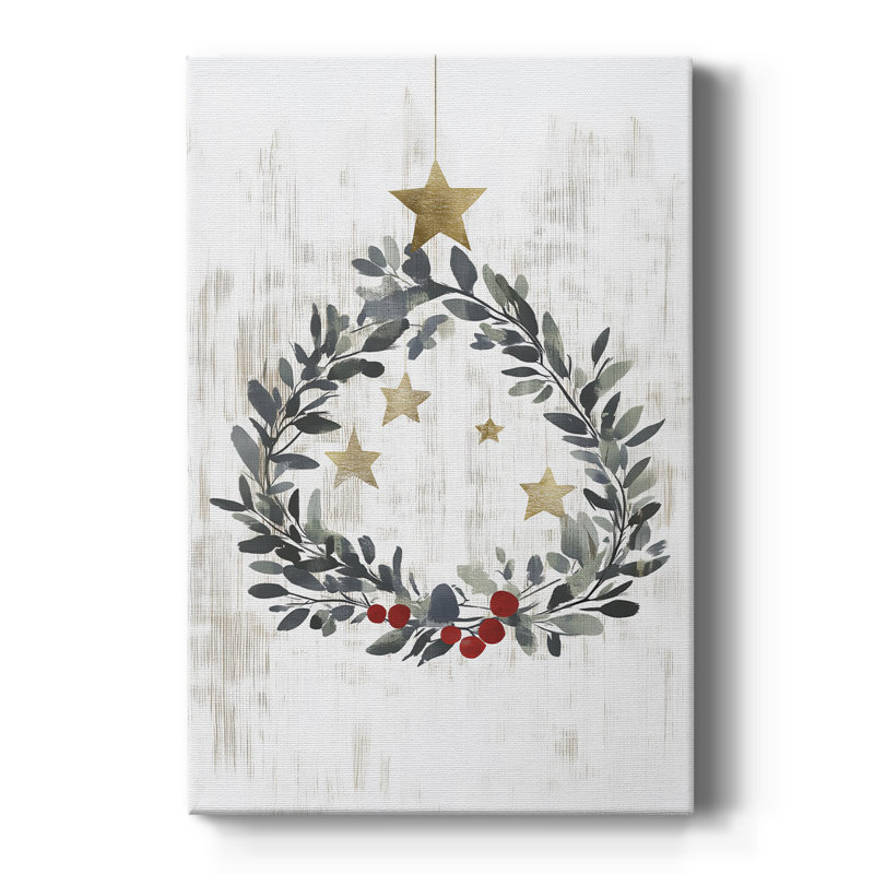 Art des Fêtes de Noël - Toile tendue avec châssis CML III, H 24 po x l 16 po