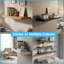 Harbour Housewares - Modern Floating Wall Shelves-79460166-79460160