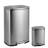 Connor Rectangular 13.2-Gallon Trash Can with Soft-Close Lid and FREE Mini Trash Can-50449724
