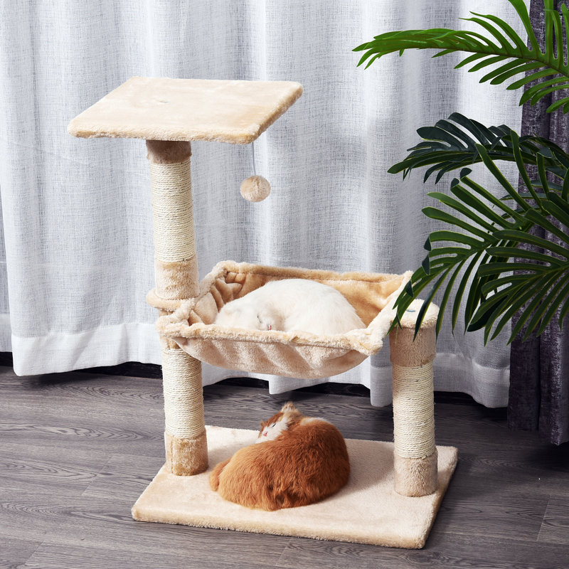70cm H Cat Tree, Beige