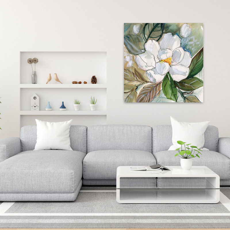 Pivoine gracieuse, art floral contemporain, H 36 po x l 36 po