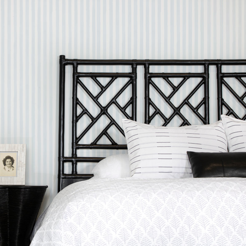 Chippendale Headboard, King, Black