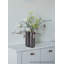 Vase en acier inoxydable Serene Spaces Living Ripple-291250511