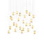 Amorphic 25 - Light Porcelain Chandelier-101877883