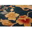 Wool Antique Rectangle Hand Knotted Chinese Art Deco Blue 1930s Rug