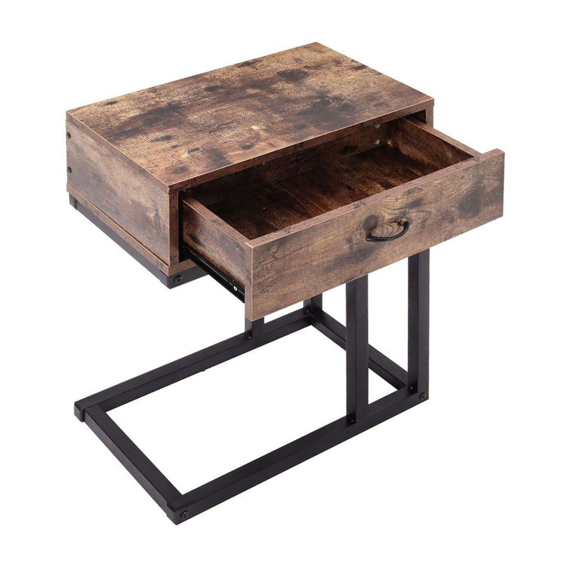 Tanner Side Table with Storage