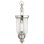 Chapman & Myers Georgian Small Hurricane Wall Sconce