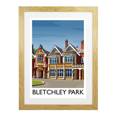 Bletchey Park Portrait - Print