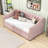 Twin Velvet Daybed with Pop-Up Twin Trundle-992191069