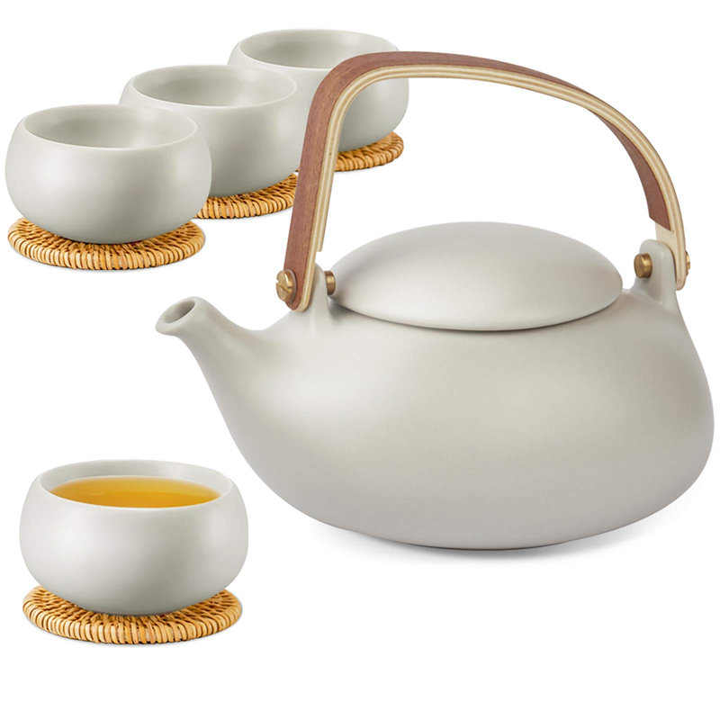 Ebern Designs Requan 800ml Teapot Set