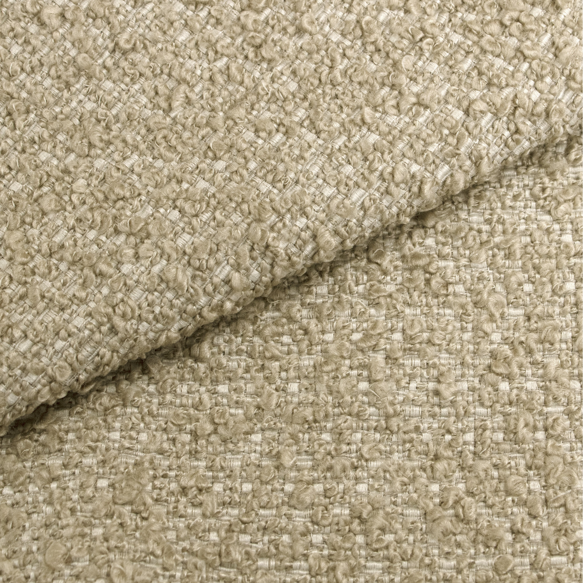 Upholstered Headboard, Classic Buff Boucle, Queen