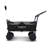 Wonderfold S2 Push & Pull Folding Wagon With Beach Tire - Black