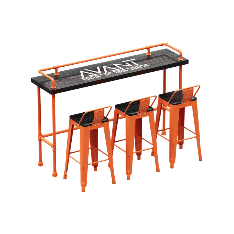 Ensemble de salle à manger rectangulaire Kalvyn l 17,72 po, H 45,28 po x L 70,87 po x l 17,72 po