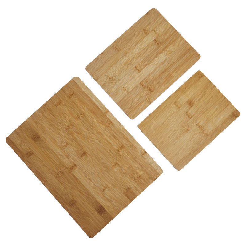 Rampati 3-Pieces Solid Wood Chopping Board Set