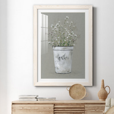 Bouquet de grâce, collection de seau, reproduction d'art sur papier