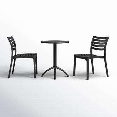 Jacinta 2 - Person 23.6" Bistro Set