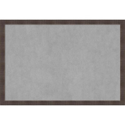 Babillard magnétique mural rustique brun whisky
