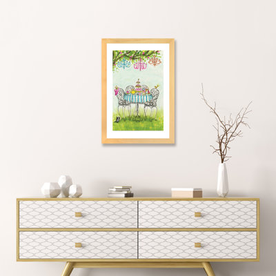 Art de jardin tea party
