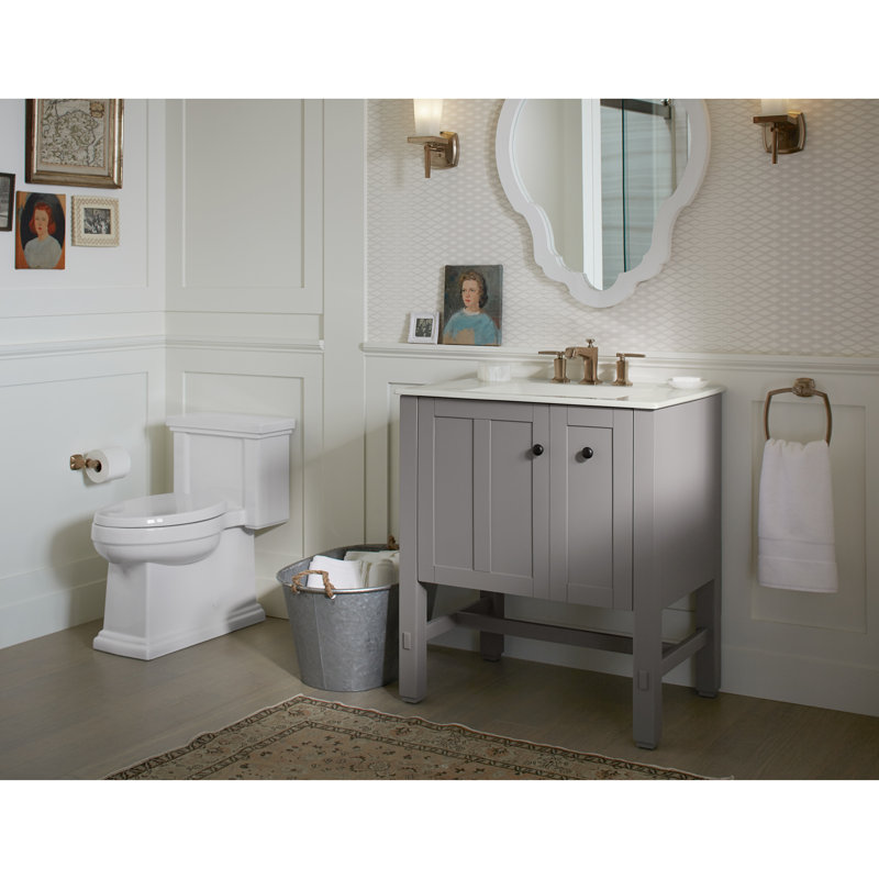 Tresham® 30" Single Bathroom Vanity Base Only, Mohair Gray