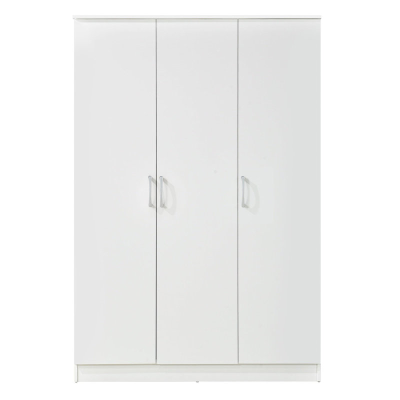 3 Door Manufactured Wood Wardrobe