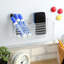 Acrylic Plastic 2-Slot Acrylic Magnetic Office Pen Holder