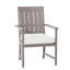 Croquet Patio Dining Armchair with Cushions-24278362-62498453-63310351