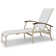 Askar Outdoor Rust-Resistant Metal Chaise Lounge