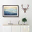 Mountain Fog in Crete Greece - Picture Frame Painting Print-56860330-56860326