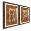 Rhythme - ensemble de 2 peintures encadrées-861365519-861365518
